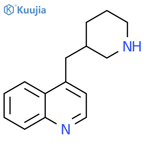 4-(piperidin-3-yl)methylquinoline structure