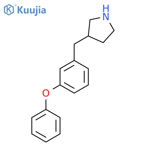 3-(3-phenoxyphenyl)methylpyrrolidine structure