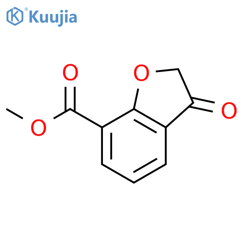 Methyl 3-oxo-2,3-dihydrobenzofuran-7-carboxylate structure