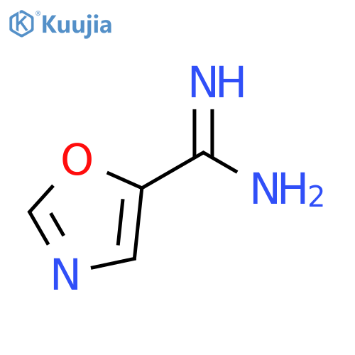 1,3-oxazole-5-carboximidamide structure