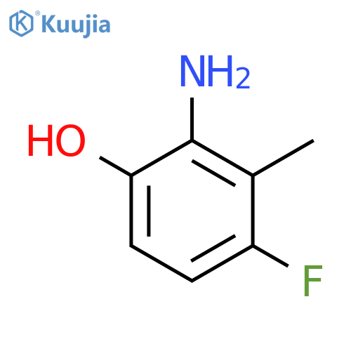 Phenol, 2-amino-4-fluoro-3-methyl- (9CI) structure