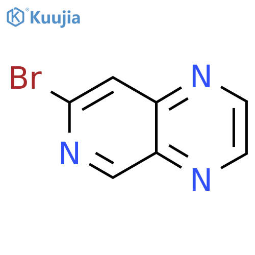 7-Bromopyrido3,4-Bpyrazine structure