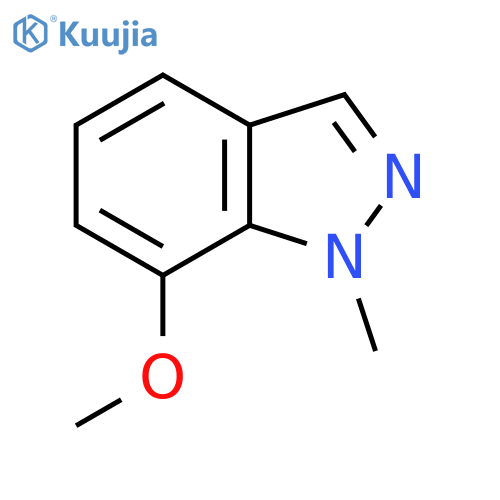 7-Methoxy-1-methylindazole structure