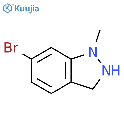 6-bromo-1-methyl-2,3-dihydro-1h-indazole structure