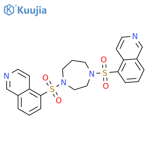 1,4-Bis(isoquinolin-5-ylsulfonyl)-1,4-diazepane structure