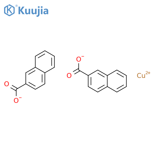 Copper(II) naphthenate structure