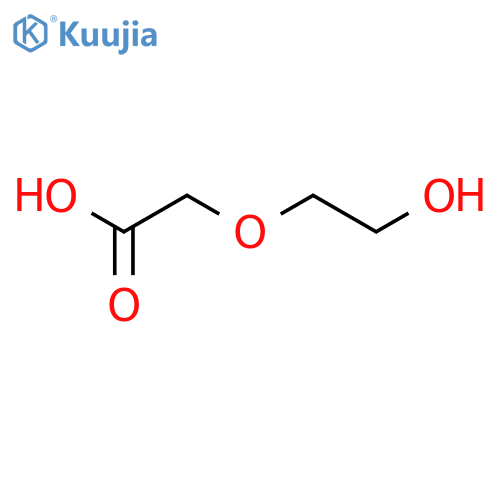 (2-Hydroxyethoxy)acetic acid structure