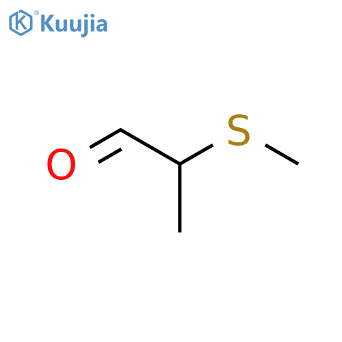 2-(methylsulfanyl)propanal structure