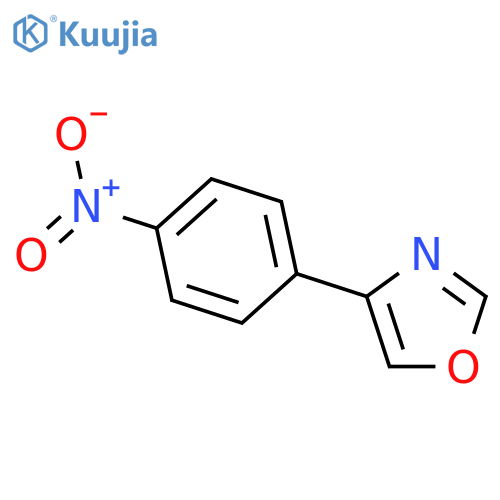 4-(4-Nitrophenyl)oxazole structure