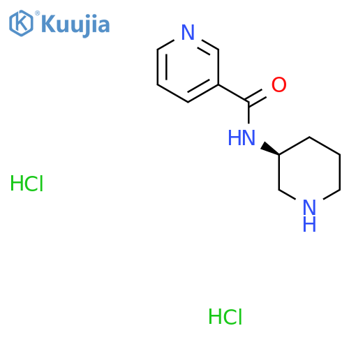 (S)-N-(Piperidin-3-yl)pyridine-3-carboxamide dihydrochloride structure