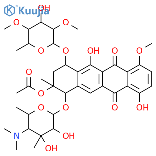 Antibiotic YL 01641P-B2; 4-Me ether, 9-Ac structure