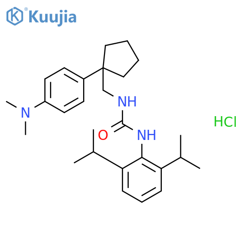 Nevanimibe hydrochloride structure