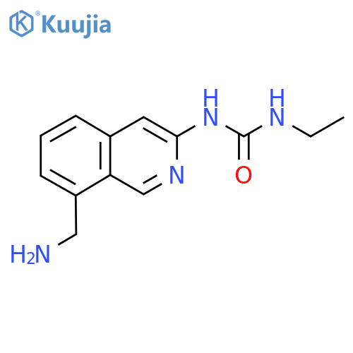 1-[8-(Aminomethyl)isoquinolin-3-yl]-3-ethylurea structure