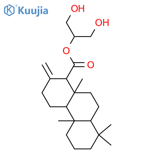 13(16)-Isocopalen-15-oic acid; (ent-14αH)-form, 2-Hydroxy-1-(hydroxymethyl)ethyl ester structure