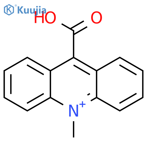 Acridinium, 9-carboxy-10-methyl- structure