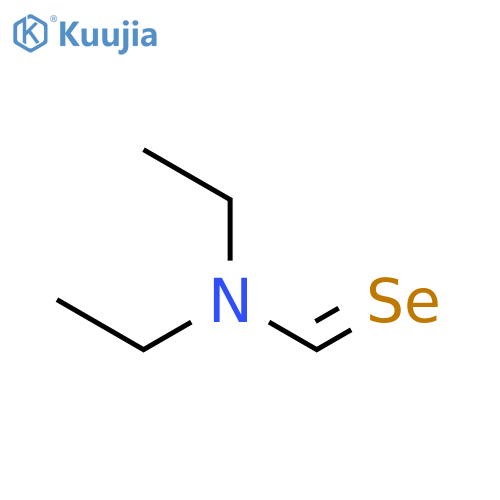 Methaneselenoamide, N,N-diethyl- structure