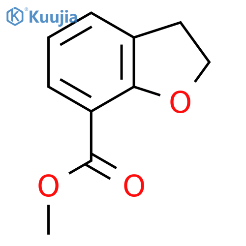 Methyl 2,3-dihydrobenzofuran-7-carboxylate structure