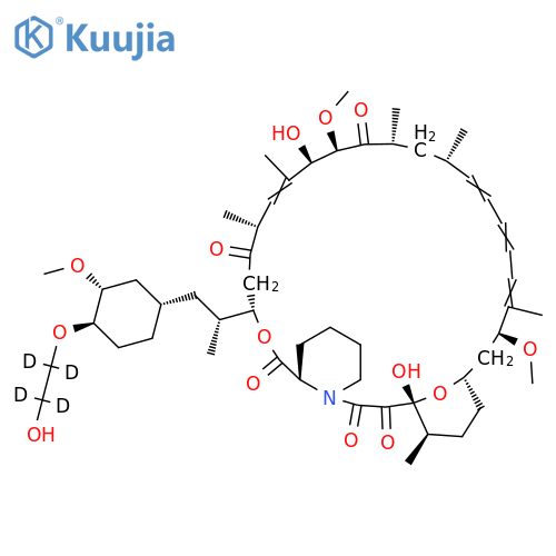 Everolimus-d4 (~90%) structure