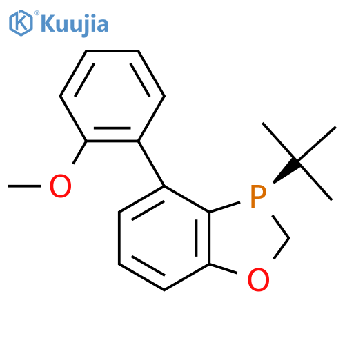 (R)-3-(Tert-Butyl)-4-(2-methoxyphenyl)-2,3-dihydrobenzo[d][1,3]oxaphosphole structure