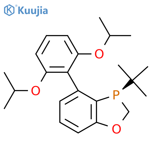 (R)-3-(tert-Butyl)-4-(2,6-diisopropoxyphenyl)-2,3-dihydrobenzo[d][1,3]oxaphosphole structure
