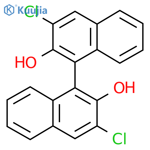 1,1'-Bi[3-chloro-2-naphthol] structure