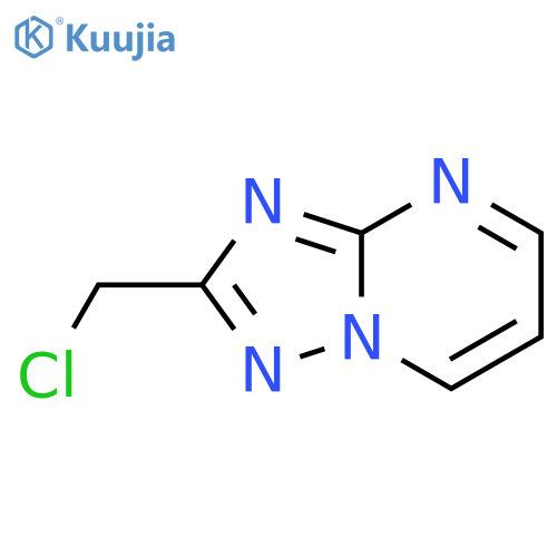 2-(chloromethyl)1,2,4triazolo1,5-apyrimidine structure