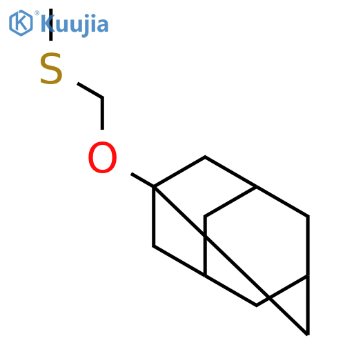 Tricyclo[3.3.1.13,7]decane, 1-[(methylthio)methoxy]- structure
