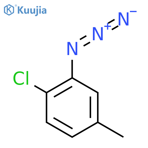 2-Azido-1-chloro-4-methylbenzene structure