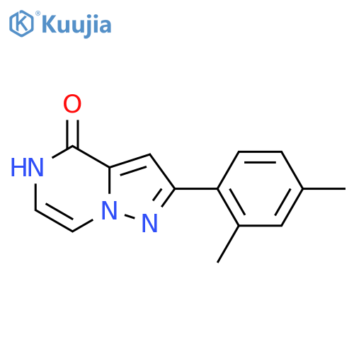 2-(2,4-Dimethylphenyl)pyrazolo[1,5-a]pyrazin-4(5H)-one structure