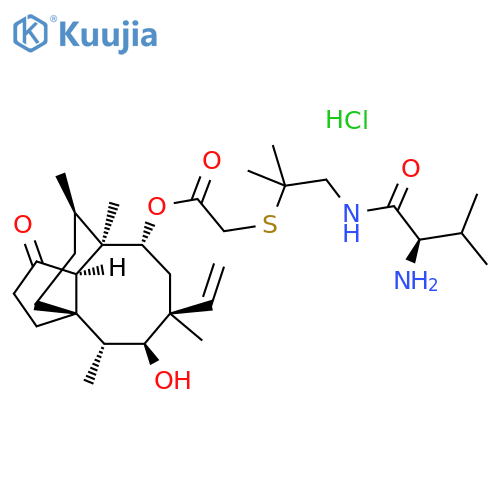Valnemulin hydrochloride structure