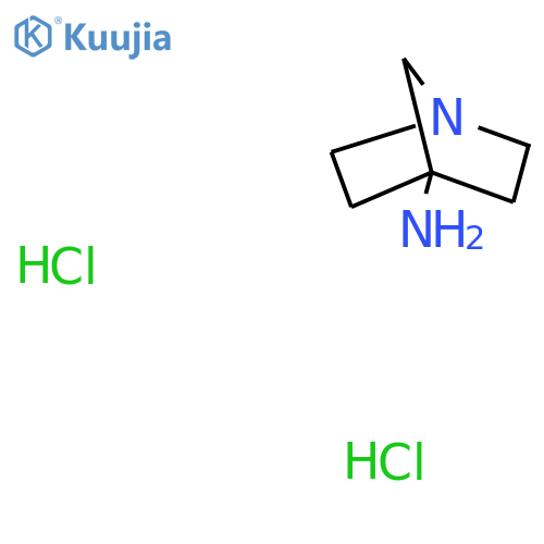 1-azabicyclo2.2.1heptan-4-amine dihydrochloride structure