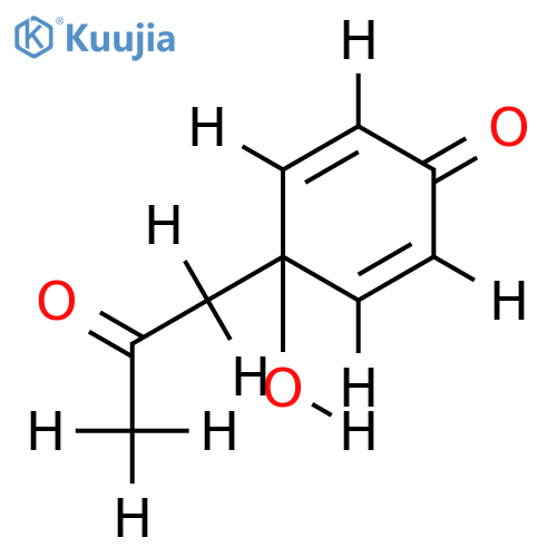 4-acetonyl-3,5-dimethoxy-p-quinol structure