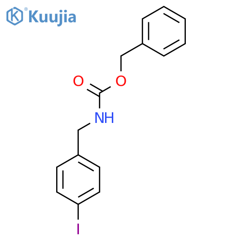 benzyl N-(4-iodophenyl)methylcarbamate structure