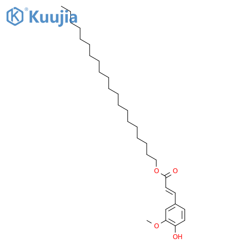 Eicosyl ferulate structure