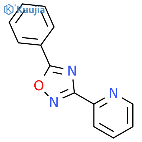 Pyridine, 2-(5-phenyl-1,2,4-oxadiazol-3-yl)- structure