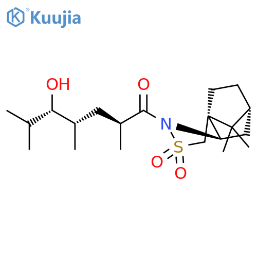 (3S,4S,6S)-7-(8,8-dimethyl-2,2-dioxidotetrahydro-3a,6-methano-2,1-benzisothiazol-1(4H)-yl)-2,4,6-trimethyl-7-oxoheptan-3-ol structure