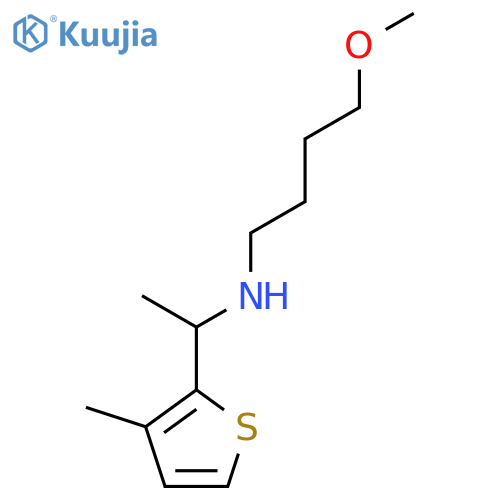 (4-methoxybutyl)1-(3-methylthiophen-2-yl)ethylamine structure
