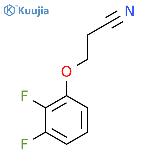 3-(2,3-Difluoro-phenoxy)propanenitrile structure