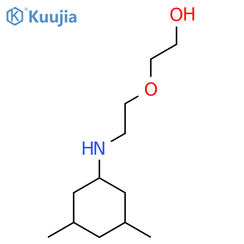 2-{2-(3,5-dimethylcyclohexyl)aminoethoxy}ethan-1-ol structure