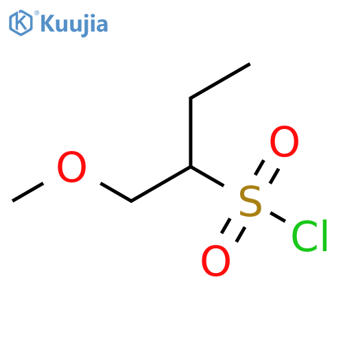 1-METHOXYBUTANE-2-SULFONYL CHLORIDE structure
