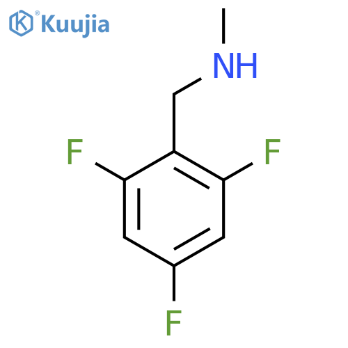 methyl(2,4,6-trifluorophenyl)methylamine structure