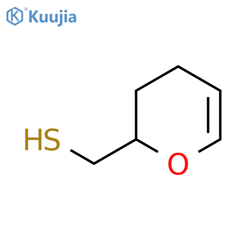 (3,4-dihydro-2H-pyran-2-yl)methanethiol structure
