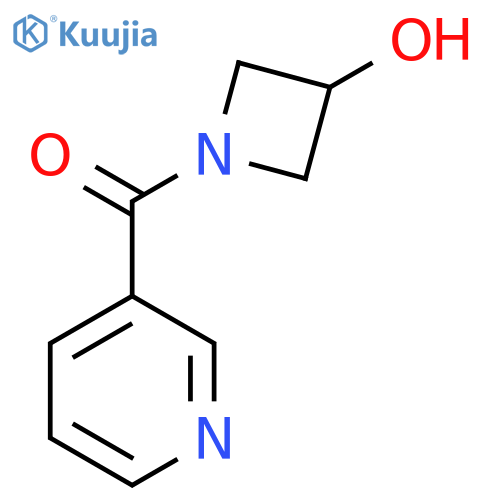 1-(Pyridine-3-carbonyl)azetidin-3-ol structure