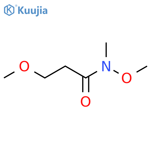N,3-dimethoxy-N-methylpropanamide structure