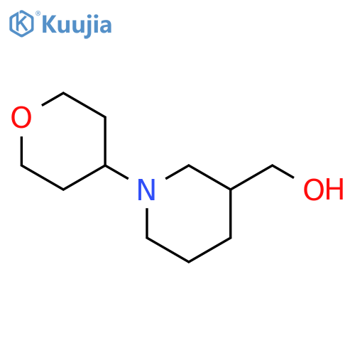 [1-(oxan-4-yl)piperidin-3-yl]methanol structure