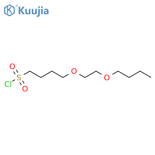 4-(2-butoxyethoxy)butane-1-sulfonyl chloride structure