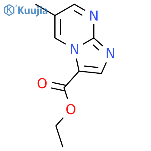 6-methyl-Imidazo[1,2-a]pyrimidine-3-carboxylic acid ethyl ester structure