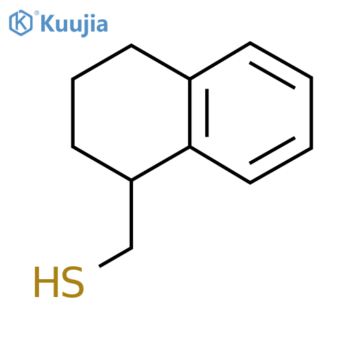 (1,2,3,4-tetrahydronaphthalen-1-yl)methanethiol structure