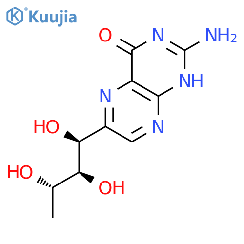 6-(L-1,2,3-Trihydroxybutyl)-pterin structure