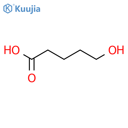 Pentanoic acid,5-hydroxy- structure